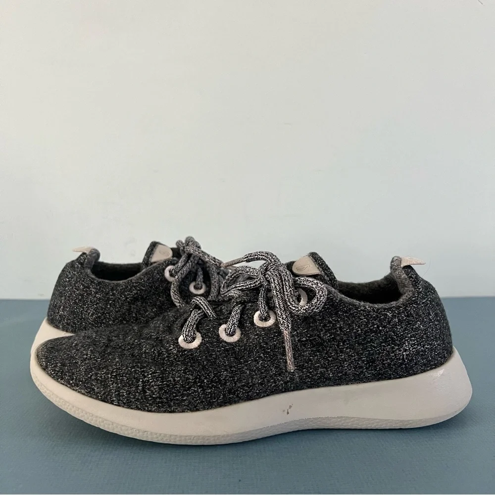 Allbirds Wool Runners‎ Natural Grey Lace Up Sneakers